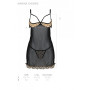 Эротический пеньюар Passion MARINA CHEMISE, L/XL, beige