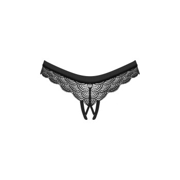 Трусики з доступом Obsessive Chemeris crotchless panties XL/2XL