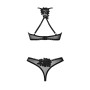 Комплект Obsessive Latinesa 2-pcs set XS/S, бюстгальтер и трусики