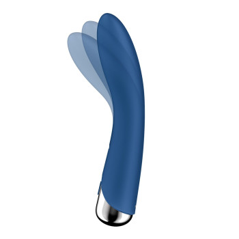 Вибратор точки G с вращением Satisfyer Spinning Vibe 1 Blue, 2 мотора
