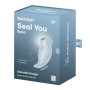 Вакуумный клиторальный стимулятор с вибрацией Satisfyer Seal You Soon, 2 независимых мотора