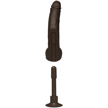 Фаллоимитатор с вибрацией Doc Johnson Safaree Samuels 12 Inch Cock, со слепка пениса, диаметр 5,1 см