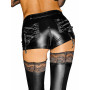 Шортики с мокрым эффектом Noir Handmade F138 Powerwetlook shorts, M
