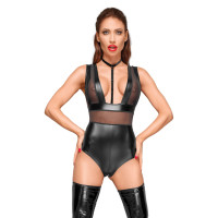 Боді з мокрим ефектом Noir Handmade F183 Powerwetlook body, M