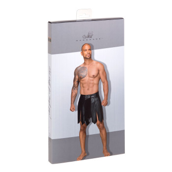 Мужская юбка гладиатора Noir Handmade H053 Eco leather men's gladiator skirt, XL, экокожа