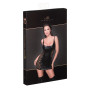 Платье с кружевными вставками Noir Handmade F229 Powerwetlook dress with lace inserts, S