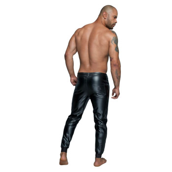 Чоловічі трегінси Noir Handmade H063 Powerwetlook treggings, XXL, мокрий ефект