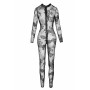 Сетчатый бодистокинг Noir Handmade F237 Long tulle overall, M