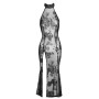 Длинное сетчатое платье Noir Handmade F239 Long tulle dress, S