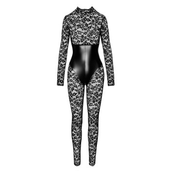 Комбінезон Noir Handmade F299 Enigma, M, мереживо, довгий рукав, імітація корсета, доступ