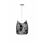 Платье Noir Handmade F313 Mythos, XXL, black, прозрачное, мини, открытая спина, декор из стразов
