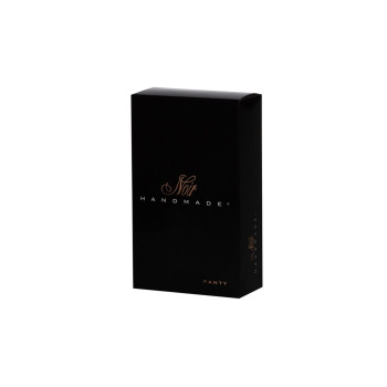 Трусики-стринги Noir Handmade P012 Wild, L, под латекс, крокодиловый принт, застежки по бокам