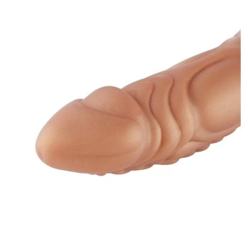 Фаллоимитатор для секс-машин Hismith Slightly Curved Silicone Dildo Monster Series, крепление KlicLok