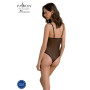 Боди Passion KERRIA BODY black, L/XL, с высокими вырезами и верхом балконет