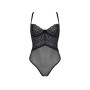 Боди Passion KERRIA BODY black, L/XL, с высокими вырезами и верхом балконет