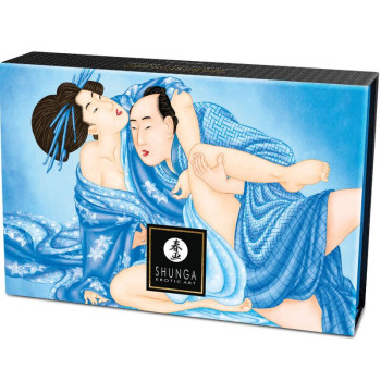 Вкусная пудра для оральных ласк Shunga Body Powder Coconut Thrills, 75 г, аромат кокоса