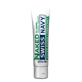 Лубрикант на водной основе Swiss Navy NAKED All Natural, 10 мл, для чувствительной кожи
