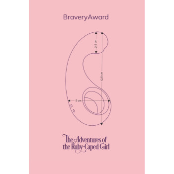 Вібратор для точки G FairyGasm BraveryAward violet