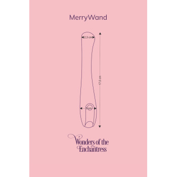Вибратор для точки G FairyGasm MerryWand blue