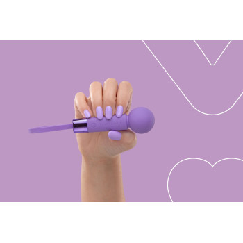 Мини-вибромассажер FairyGasm Pearlstasy violet