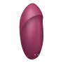 Вибростимулятор-пульсатор Satisfyer Tap & Climax 1 Red, эффект постукивания пальцем, 2 мотора