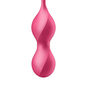 Вагінальні смарт-кульки з вібрацією Satisfyer Love Birds 2 Connect App Red, 86 г, пульт ДК