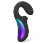 Клиторально-вагинальный звуковой стимулятор LELO Enigma WAVE Black, 3 типа стимуляции