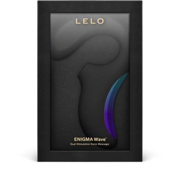 Клиторально-вагинальный звуковой стимулятор LELO Enigma WAVE Black, 3 типа стимуляции