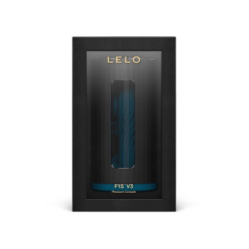 Смарт-мастурбатор LELO F1S V3 Teal, 2 мотори, 8 режимів, стимуляція звуковими хвилями