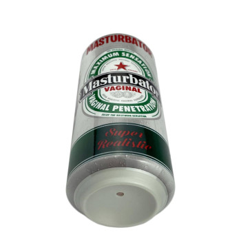 Мастурбатор-вагіна Alive Heineken Vagina II у вигляді банки пива, реалістичний