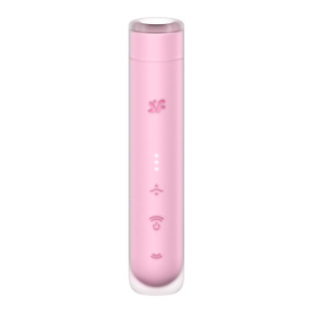 Вакуумный стимулятор Satisfyer First Kiss, технология 3D Air Pulse, 30 режимов, двойной силикон