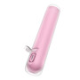 Вакуумный стимулятор Satisfyer First Kiss, технология 3D Air Pulse, 30 режимов, двойной силикон