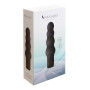 Вибратор S Pleasures Bullets Obsidian, черный, в виде ряда шариков, 10 режимов, диаметр 4 см