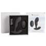 Вибромассажер простаты S Pleasures Premium Cozy, черный, с рельефной головкой, 10 режимов