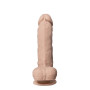 Фаллоимитатор SilexD Johnny Real Skin Flesh MODEL 1, суперреалистичный, на присоске, диаметр 3,8 см