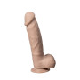 Фаллоимитатор SilexD Tomas Real Skin Flesh MODEL 1, реалистичный, на присоске, диаметр 4,9 см