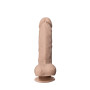Фаллоимитатор SilexD Tomas Real Skin Flesh MODEL 1, реалистичный, на присоске, диаметр 4,9 см
