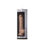 Фаллоимитатор SilexD Tomas Real Skin Flesh MODEL 1, реалистичный, на присоске, диаметр 4,9 см
