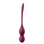 Смарт-вагінальні кульки з вібрацією Satisfyer Love Birds Vary Connect App, змінювана маса, пульт ДК