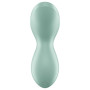 Вибратор для клитора с жемчужной стимуляцией Satisfyer Exciterrr Mint, 2 независимых мотора