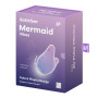 Вакуумный клиторальный стимулятор с вибрацией Satisfyer Mermaid Vibes Violet/Pink, 2 мотора