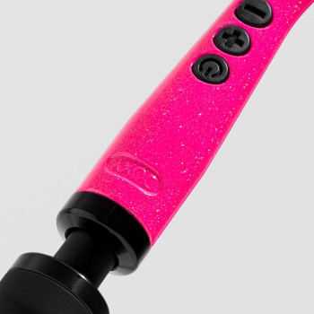 Вібромасажер DOXY Die Cast 3 Hot Pink, дуже потужний, живлення 220В, металевий корпус