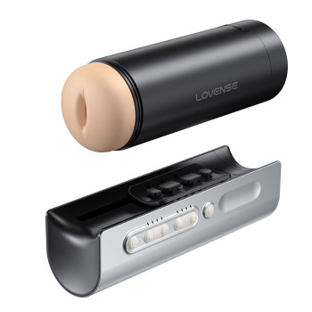 Інтерактивний смарт-мастурбатор Lovense Solace Pro, до 230–300 фрикцій на хвилину, до 14 годин роботи