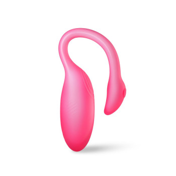 Смарт-віброяйце Magic Motion Flamingo Max Pink 2 в 1: віброяйце та тренажер Кегеля, 10 режимів