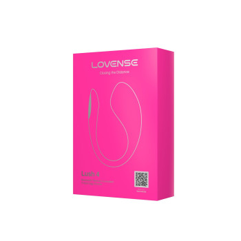 Смарт-віброяйце Lovense Lush 4, дуже потужне, швидке заряджання, LED-підсвічування