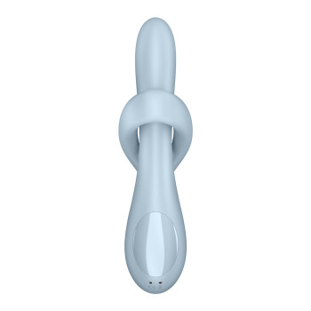Вибратор с ротацией Satisfyer Heat Flex 4 Blue, подогрев до 39°C