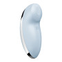 Вибростимулятор-пульсатор Satisfyer Tap & Climax 2 Blue, эффект постукивания пальцем