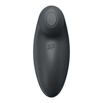 Вибростимулятор-пульсатор Satisfyer Tap & Climax 2 Grey, эффект постукивания пальцем