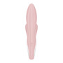 Вибратор-кролик надувной Satisfyer Air Pump Bunny 3, 12 режимов, двойной отросток