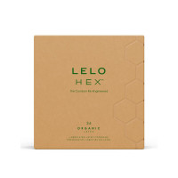 Презервативы LELO HEX Condoms Organic 36 Pack, тонкие и суперпрочные